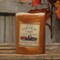 LED Timer Pillar Candle with Pumpkin Patch Vintage Design for Rustic Spaces